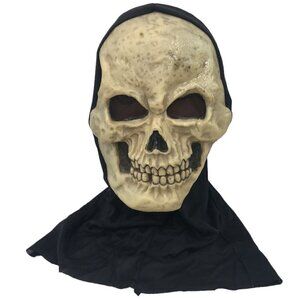 Easter Unlimited Halloween Skull Skeleton Scary Mask Scream Ghoul Crypt Black